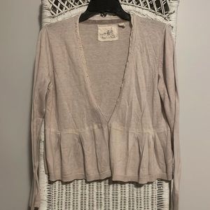 Angel of the North xsmall tan sweater